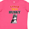 thumbnail image 4 of Inktastic Siberian Husky Dog Puppy Boys or Girls Toddler T-Shirt, 4 of 5