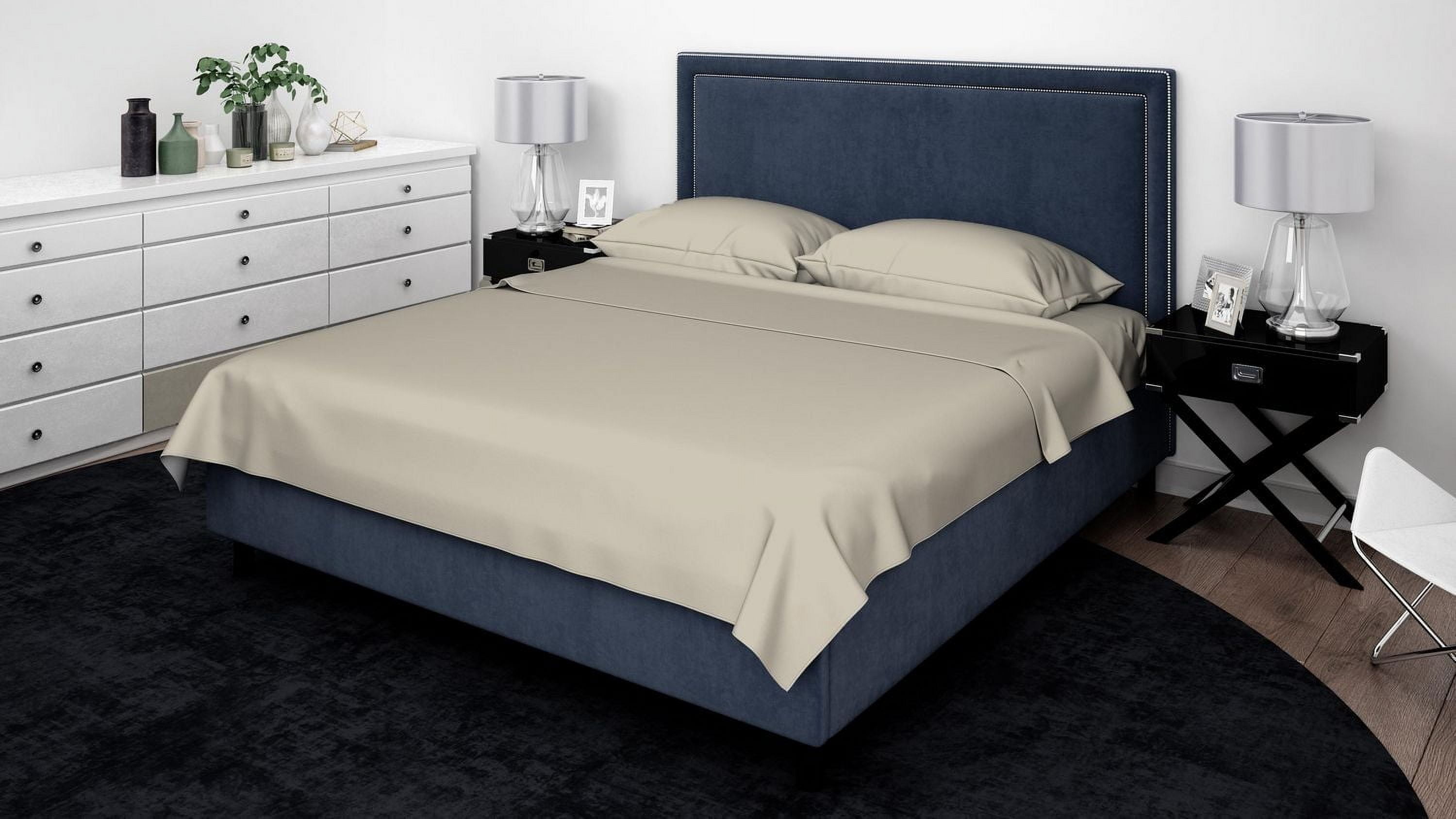 Johnson Home 600 TC Bed Sheet Set - Woven Cotton Sheets