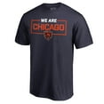 thumbnail image 2 of Men's Navy Chicago Bears We Are Icon T-Shirt, 2 of 3