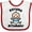 White and Red, variant on Inktastic Future Attorney Lawyer in Training Boys Baby Bib