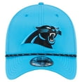 thumbnail image 2 of Men's New Era Blue Carolina Panthers Perforated 39THIRTY Flex Hat, 2 of 5