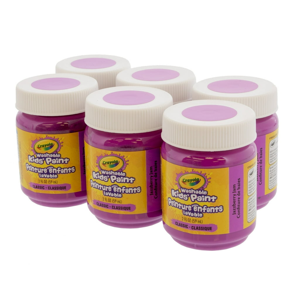 Crayola Washable Kid's Jazzberry Jam Paint Art and Craft 5422646PK