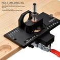 thumbnail image 3 of Woodworking Concealed Hinge Jig, Incisive Concealed Hinge Jig Kit Sturdy  for Cabinet Doors, 3 of 7