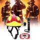 thumbnail image 1 of Equipo de protección del kit de gafas de seguridad para sombrero duro para sitios de construcción hombres mujeres Amarillo rojo, 1 of 8