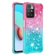 thumbnail image 2 of Funda para Xiaomi Redmi 10 4G Transparente con Brillos Carcasa Protectora Antigolpes con Glitter Brillante, 2 of 5