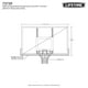 thumbnail image 2 of Combo / set  tablero y aro de basquetbol de 48 pulgadas Lifetime (policarbonato ), 2 of 3