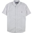 thumbnail image 1 of Ralph Lauren Camisa de manga corta con botones para hombre, azul, XX-Large, 1 of 1