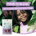 thumbnail image 5 of TruColour Skin Tone Bandages, Knuckle and Fingertip Shapes - Dark Brown, 20 Count, 1 Pack, 5 of 7