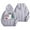 1-Light Gray, variant on Merry Christmas Hoodies for Women 2025 Long Sleeve Xmas Snowman Graphic Hooded Sweatshirt with Pockets Pullover Tops