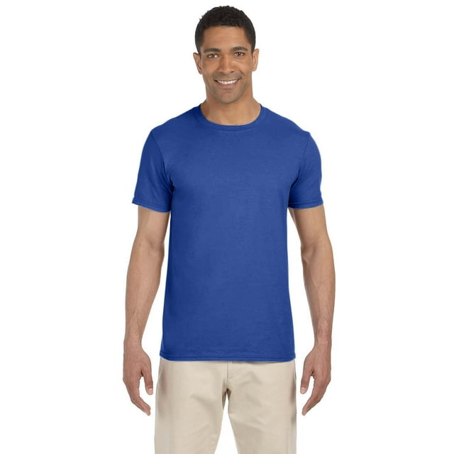Gildan Men's Softstyle Preshrunk Tearaway Label T-Shirt, Style G64000