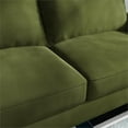 thumbnail image 4 of Saint Birch 13012L-OG Saint Birch Shelby Velvet Upholstery Loveseat - Green, 4 of 12