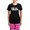 With Pink Pant, variant on CafePress - Old Women's Dark Pajamas - Women's Short Sleeve Print T-Shirt and Pants Dark Cotton Pajama Set