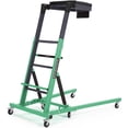 thumbnail image 1 of Topside Engine Creeper Adjustable 49.21-68.89 In High Top Automotive Creeper with 400 lb Capacity 6 Swivel Casters Foldable Garage Creeper Green, 1 of 8