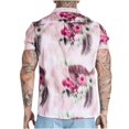 thumbnail image 1 of Hombres Casual Botones Playa Sin posicionamiento Estampado Turndown Camisa de manga corta Blusa Pompotops oipoqjl49293, 1 of 1