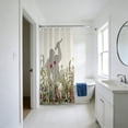 thumbnail image 4 of TIELUTT Rideau de Douche Drôle Humoristique Assis en Lisant un Journal Doublure de Salle de Bain pour Rideau de Douche Rideaux pour Enfants pour Filles Long Rideau de Douche en Lin Rideau Anti-Lumière Rideau de Douche de Basketball Curt, 4 of 4