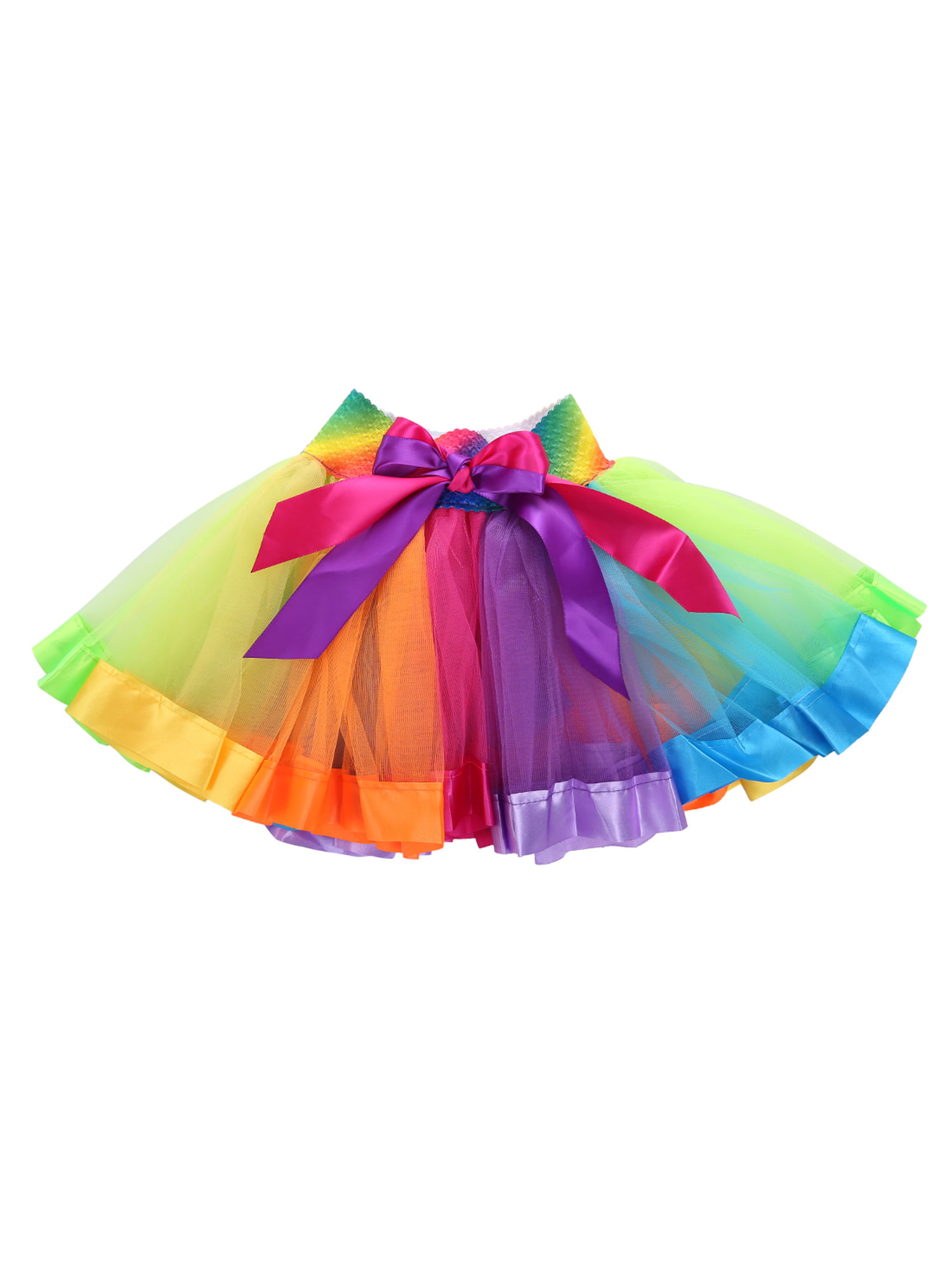 BGFKS Tulle Rainbow Tutu Skirt for Newborn Baby Girls Photography Outfit Sets Baby Girls 1st Birthday