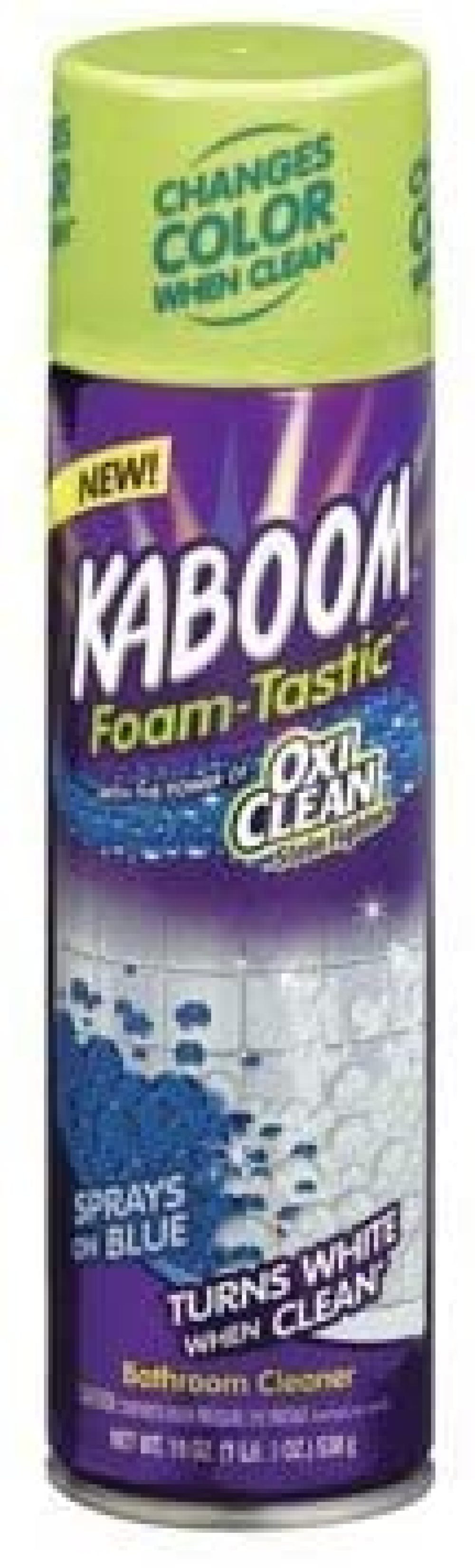 Kaboom 57037-35270 19 Oz Foam-Tastic Bathroom Cleaner With Oxi Clean (3 ...