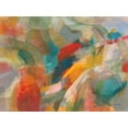 thumbnail image 2 of Nai, Danhui 14x12 White Modern Wood Framed Museum Art Print Titled - Folds of Color, 2 of 4