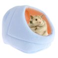 thumbnail image 1 of Hamster Cave Chaud Mignon Pantoufle Design Lit de Hamster Petit Animal Cage Lit avec Tapis, 1 of 10
