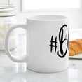 thumbnail image 4 of CafePress - Hashtag Blessed - 20 Oz White Ceramic Mega Mug, 4 of 5