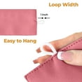 thumbnail image 4 of Superior Blackout Solid Light Filtering Grommet Curtain Panel Set, 70" x 108", Pink, 4 of 14