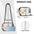 thumbnail image 4 of FORMRS Mini Crossbody Bag for Women Adjustable Rope Shoulder Casual Phone Purse, Whimsical Rabbits, 4 of 7