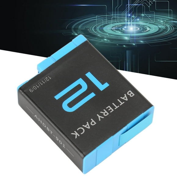 Camera Replacement Battery, Professional Camera Lithium Ion Battery Multi 1800mAh for Action Camera Accessories