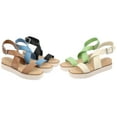 thumbnail image 4 of Journee Collection Womens Havalee Tru Comfort Foam Buckle Platform Sandals, 4 of 6