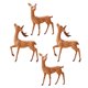 thumbnail image 1 of Estatuas de animales del bosque, juguetes en miniatura, decoración de pasteles, adornos pequeños, 4 piezas, figuras artesanales, decoraciones navideñas, modelos, regalos para niños, PVC, 1 of 6