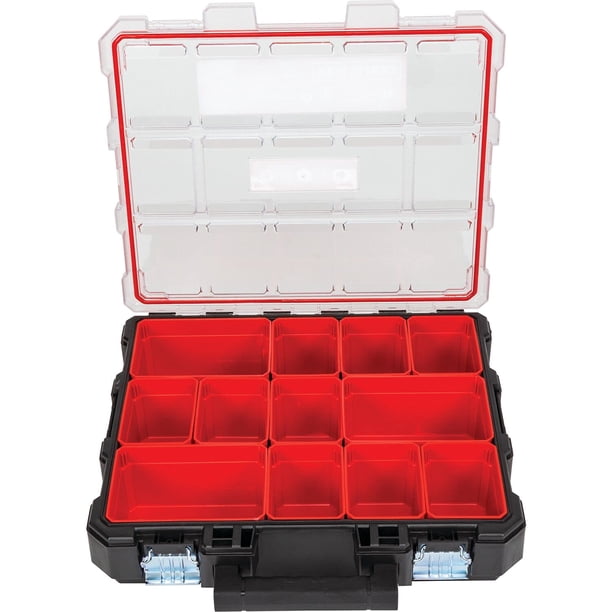 Caja organizadora de herramientas CRAFTSMAN Heavy Duty con compartimentos extraíbles
