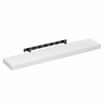thumbnail image 4 of Furinno TANNA 9 x 47 2-in Thick Invisible Brackets Floating Shelves White, 4 of 4