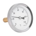 thumbnail image 1 of 63mm Dial  Barbecue Pointer Type  0-120 Bimetallic Temperature Gauge for Cooking, 1 of 7