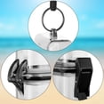 thumbnail image 3 of RETON 3 Pieces Waterproof Case ID Card Badge Holder with Floating Sports Case Locker with Hanging Ring and Rope 4.72 x 2.95 x 1.57 Inches (Clear), 3 of 6