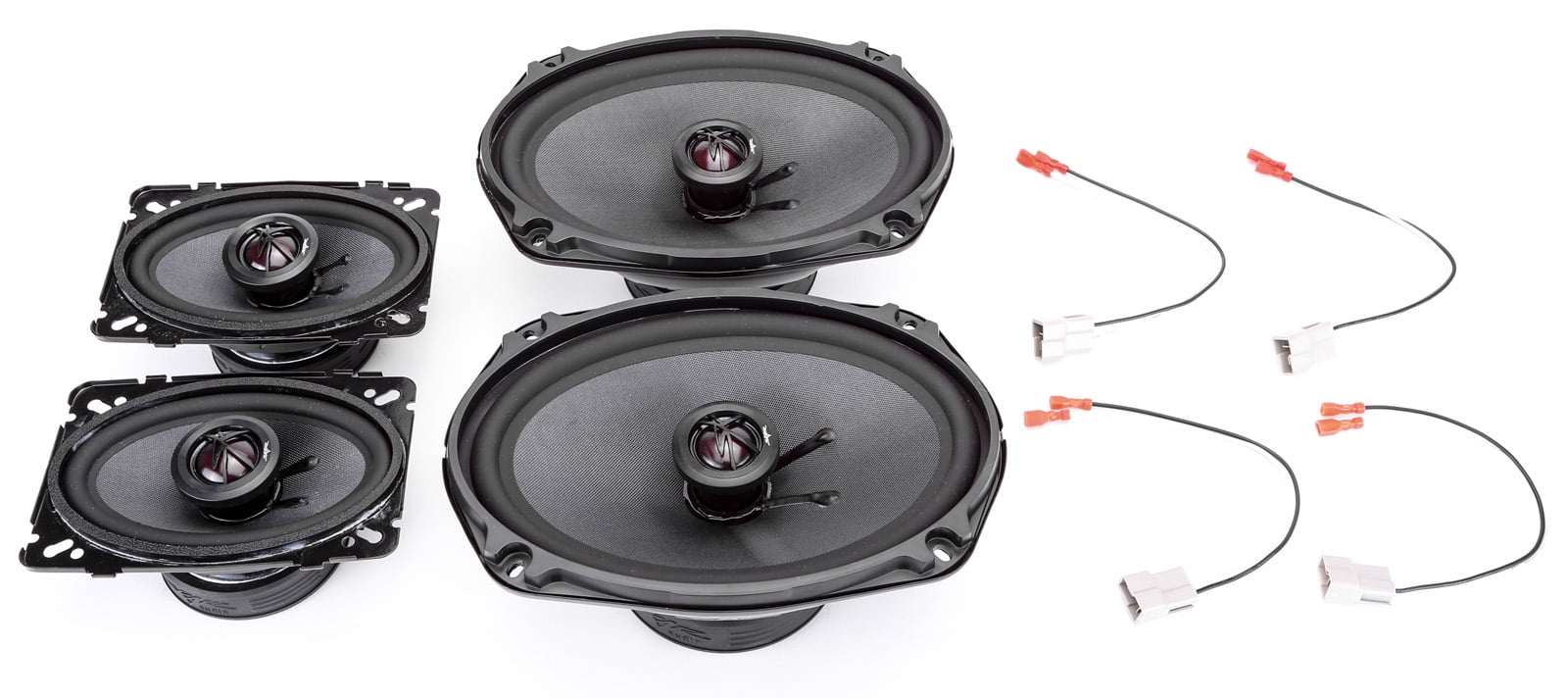 Fits 20002001 Nissan Xterra Front Door 6.5" RPX Speakers by Skar Audio
