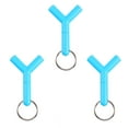 thumbnail image 1 of 3pcs Headset Splitter Y-shape Portable 3.5mm Headphone Jack Splitter Supply, 1 of 7