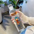 thumbnail image 3 of Taza de agua de Dragon Ball de vidrio de gran capacidad, atractiva, de borosilicato, transparente, sencilla, perfumada, para té, bebidas, jugo, escala de tiempo, 3 of 5