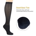 thumbnail image 3 of Athlemo Diabetic Crew Socks 4 Pack Breathable Non Binding Socks, 3 of 4