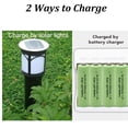 thumbnail image 5 of QBLPOWER 16-Pack 800mAh AA Rechargeable Batteries NiCd 1.2v Garden Solar Ni-Mh Light LED, 5 of 5