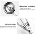 thumbnail image 3 of STONCEL Cookie Scoop Set of 3, Ice Cream Scooper with Trigger Release, Small/Medium/Large Stainless Steel Tablespoon Dough Scoop, for Melon Baller Baking Meatball Muffin, 3 of 6