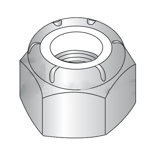 4-48 Light Hex Standard / NM Nylon Insert Locknuts / 316 Stainless Steel (Quantity: 5000 pcs)