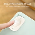 thumbnail image 4 of Miangastore Universal Bottom Wheels Storage Box 8Pcs 1.77 x 1.10 x 0.59 Inch, 4 of 8