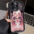 thumbnail image 3 of Lovely Sailor Moons funda de teléfono con tarjeta para iPhone 14, 15 Pro Max, 13, 12, 11, X, XS, XR, 7, 8 Plus, SE 2020, cubierta trasera a prueba de golpes, 3 of 5