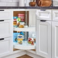 thumbnail image 3 of Rev-A-Shelf 28'' Lazy Susan Pie-Cut Polymer Two-Shelf, White, LD-2942-28-11-1, 3 of 12