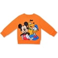 thumbnail image 3 of Disney Mickey Mouse Long Sleeve Shirt and Jogger Pant Set for Boys, Comfy Active Wear for Kids, 3 of 5