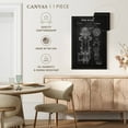thumbnail image 5 of Elephant Stock Fire Hydrant Bw Patent Wall Art - Vertical Canvas Wall Art - Living Room Wall Decor - Profession Canvas - Black And White Decor - 8" x 12", 5 of 8