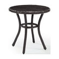 thumbnail image 5 of Crosley Palm Harbor Outdoor Wicker Round Side Table, 5 of 6