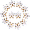 thumbnail image 1 of 12PCS Mini Clip de garra de perla, Clips de pelo retro con flor de margarita, Clips de flequillo artificial dulce Accesorios decorativos para el cabello para mujeres niñas Xemadio CDWJ344, 1 of 6