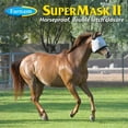 thumbnail image 5 of Farnam Supermask II Horse Fly Mask Shimmer Weave - UV Protection Mesh - Horse Size, Silver, 5 of 7