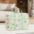 thumbnail image 2 of Heavy Duty Storage Bag 27.56x19.69x9.84In, Reinforced Handles for Moving, Thickened Fabric Water Resistant, Double Zipper Top Opening, Collapsible Reusable, College Dorm Packing Gift, 2 of 9