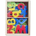 thumbnail image 4 of Melissa &amp; Doug Disney Mickey and Friends Imanes de alfabeto de madera - 52 letras mayúsculas y minúsculas, 4 of 24